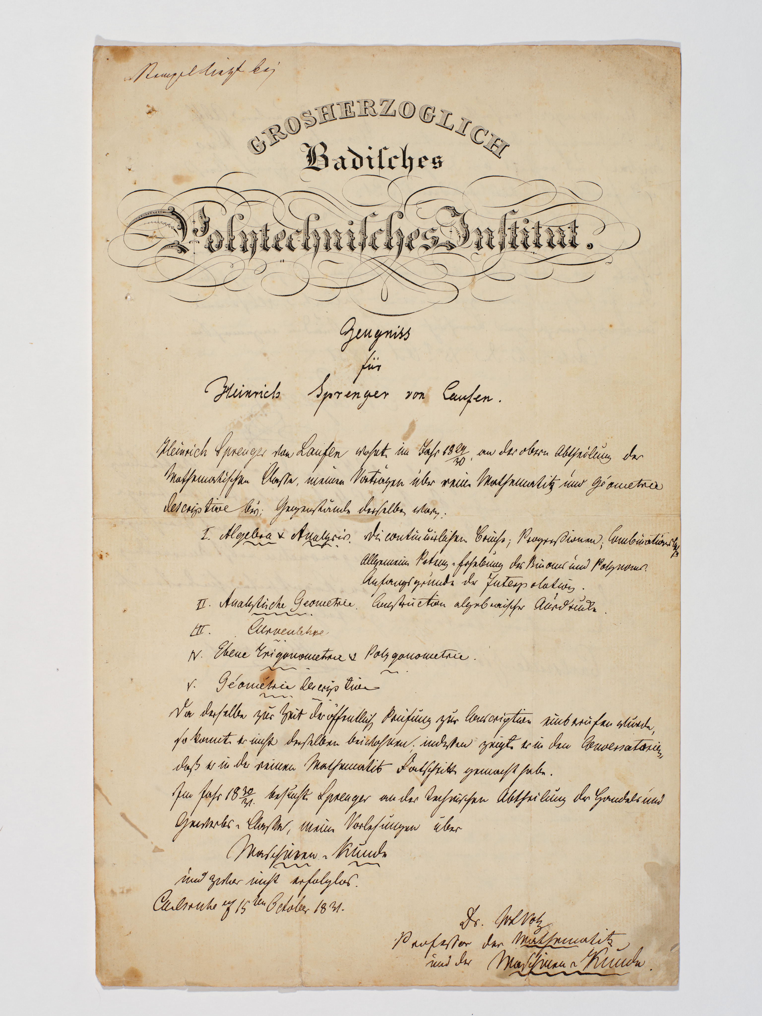 School-Leaving Certificate