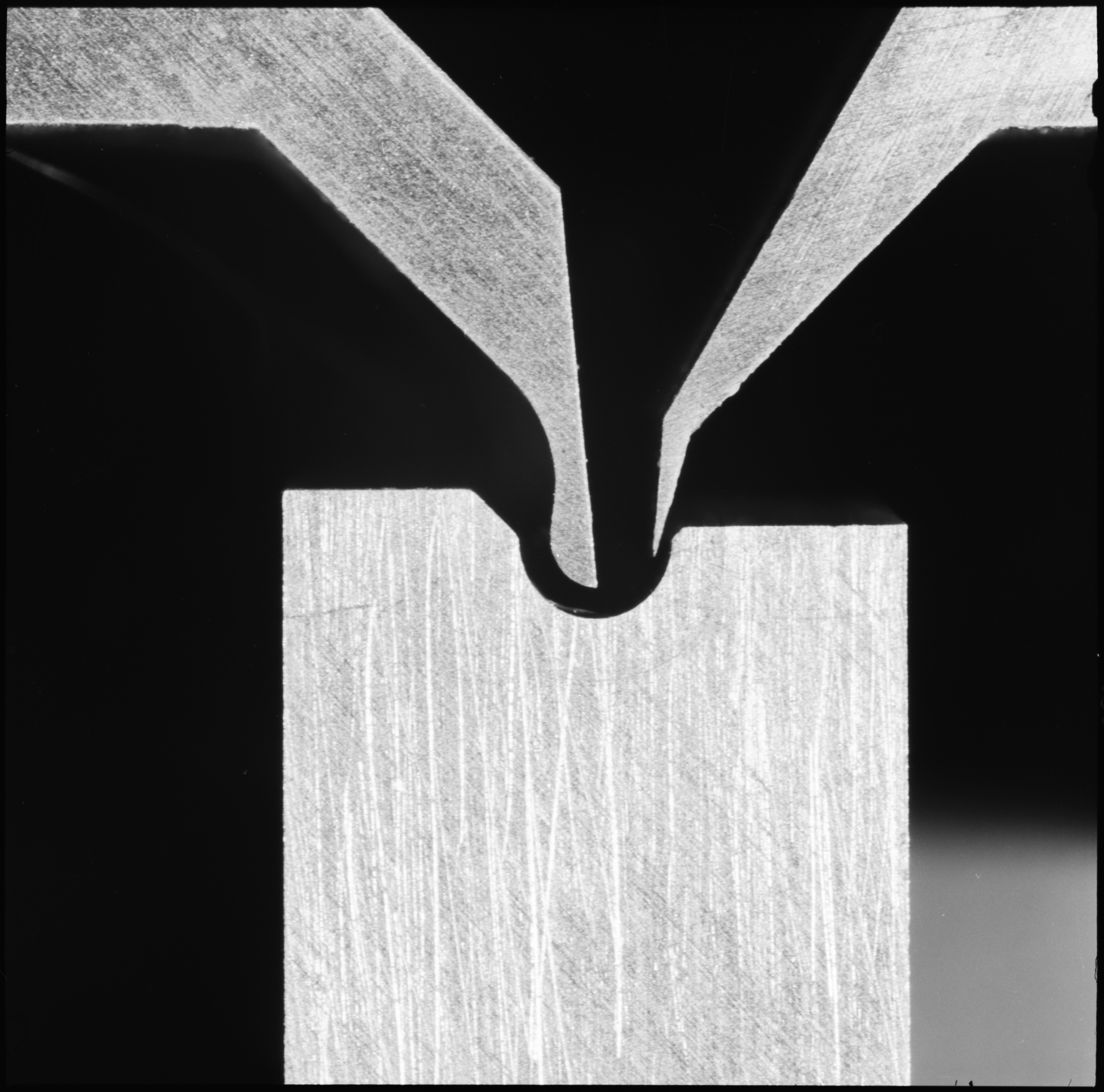 Close-up of a separating nozzle, May 17, 1973, photographer unknown. KIT Archives 28028/03050.