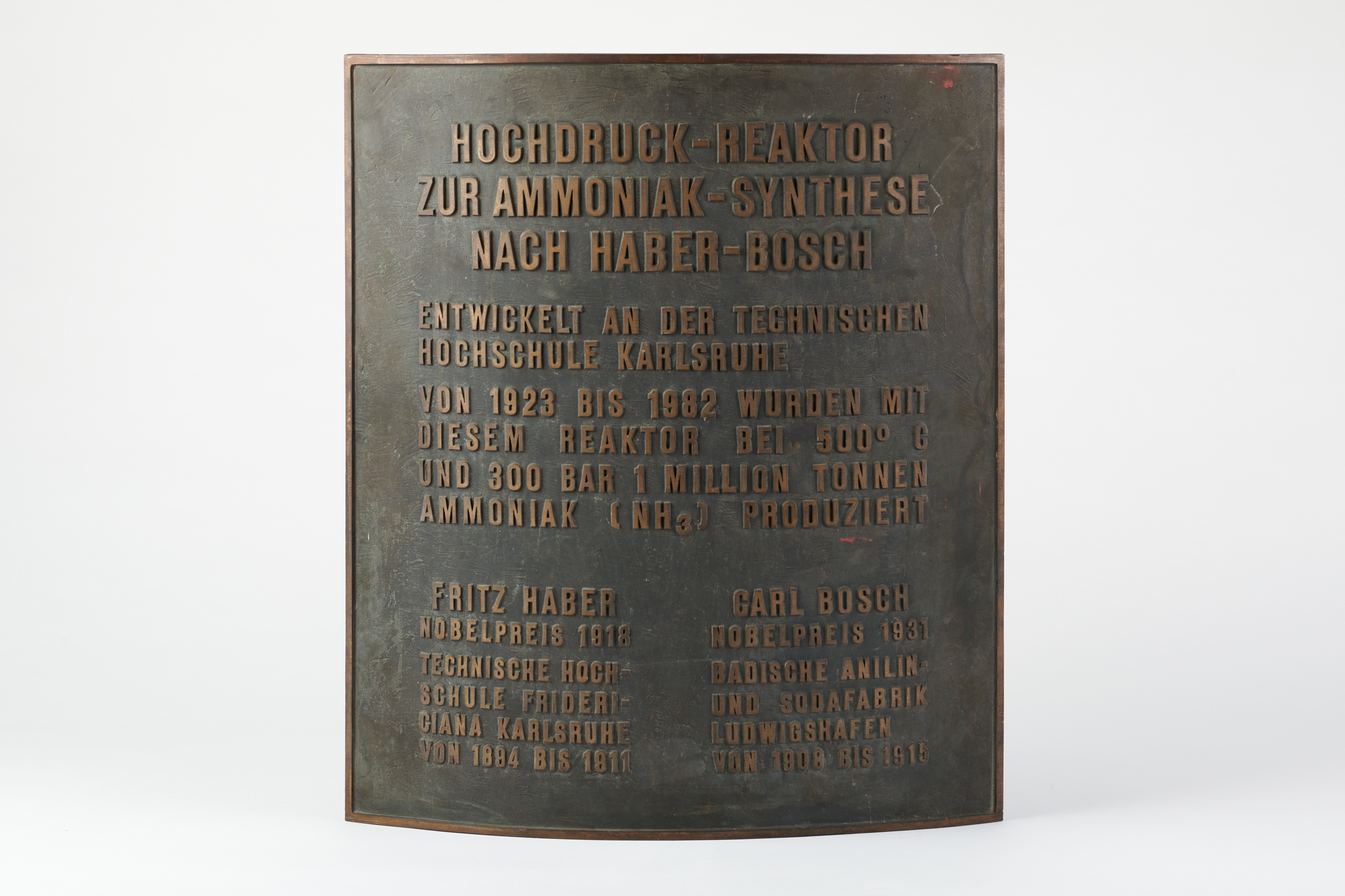 Memorial Plaque on the Development of Ammonia Synthesis