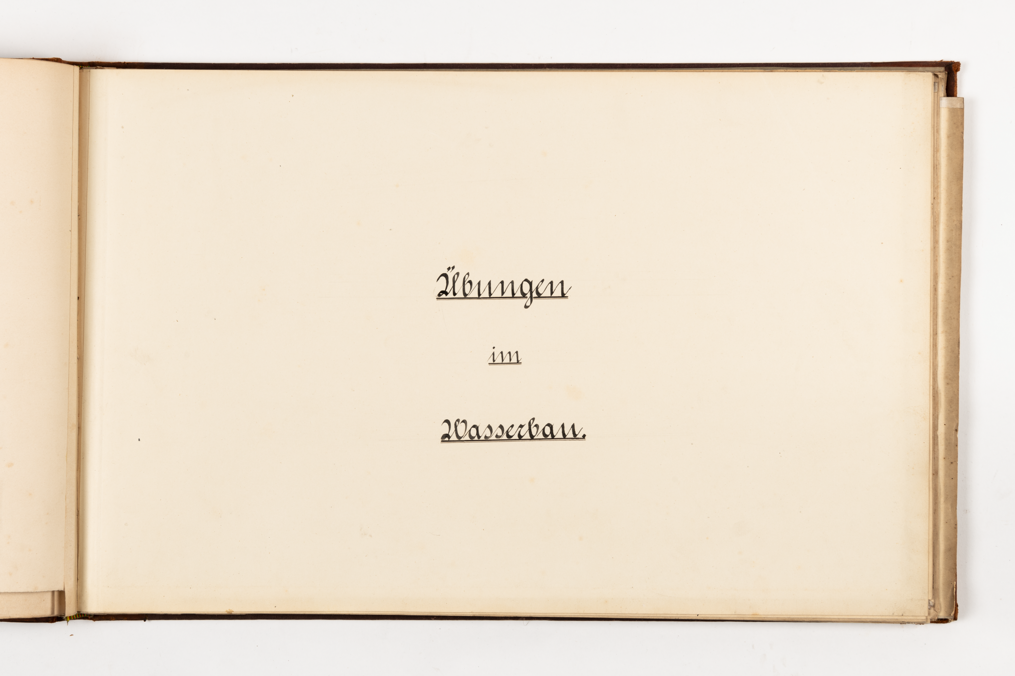 Ferdinand Lehn: Übungszeichnungen aus dem Bauingenieurstudium, Seite 16.