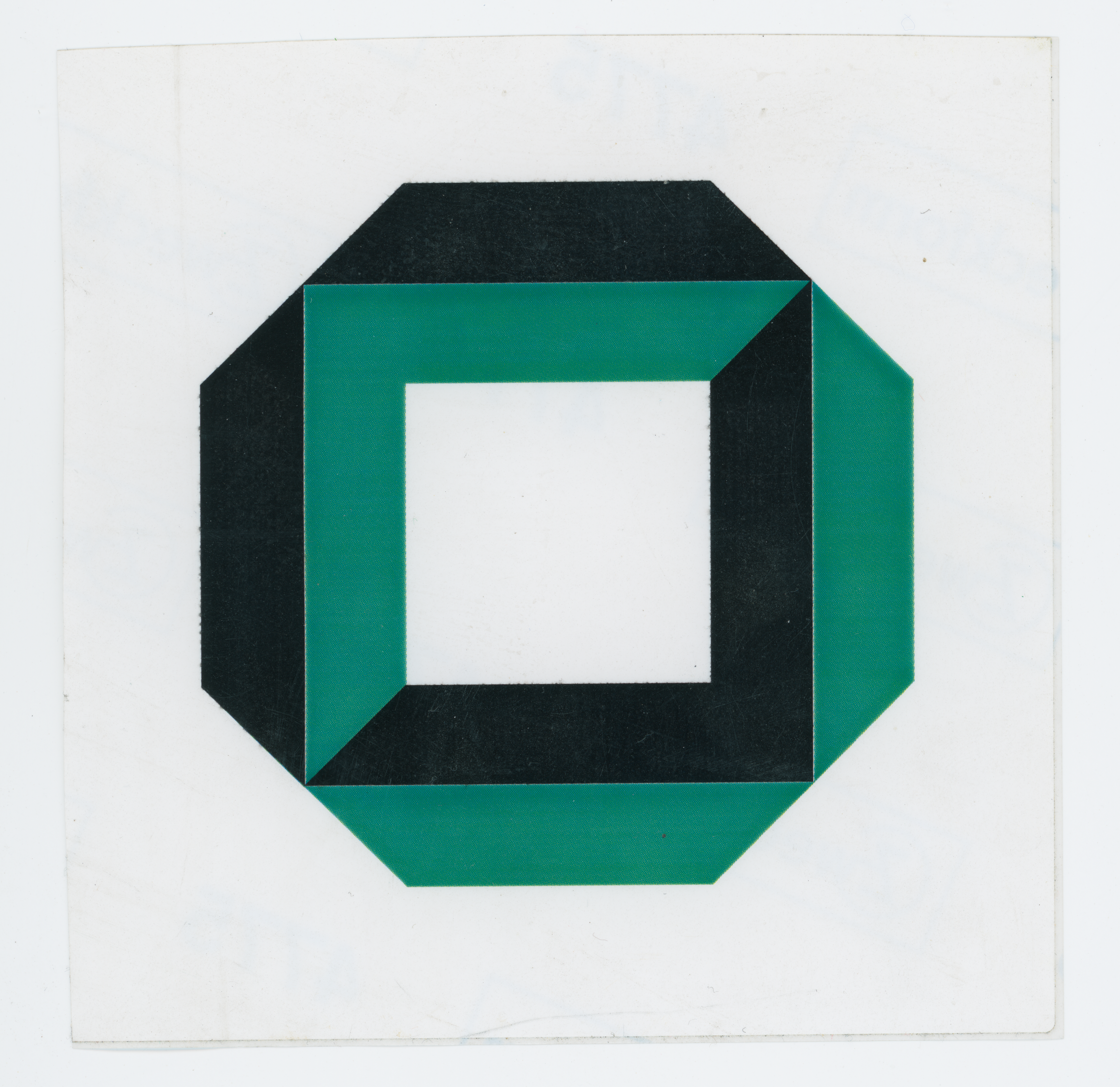Logo of Karlsruhe University, 1975, design: Rolf Lederbogen. KIT Archives 28009/93.